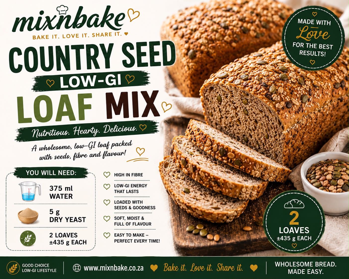 M&B Country Seed Low GI