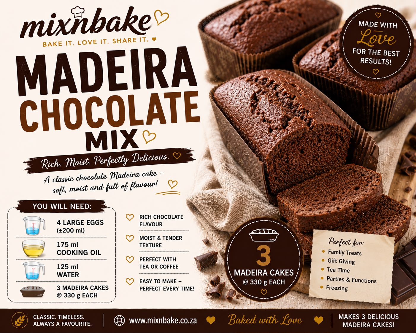 M&B Chocolate Madeira